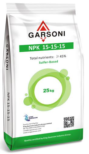 Engrais composé à base de soufre NPK 15-15-15